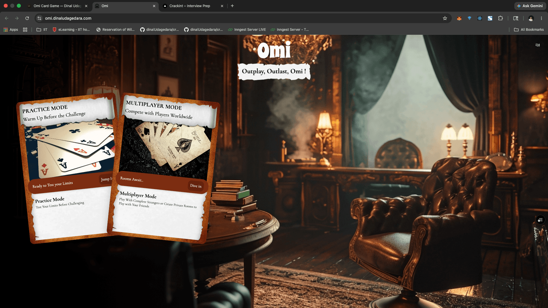 Omi Card Game screenshot